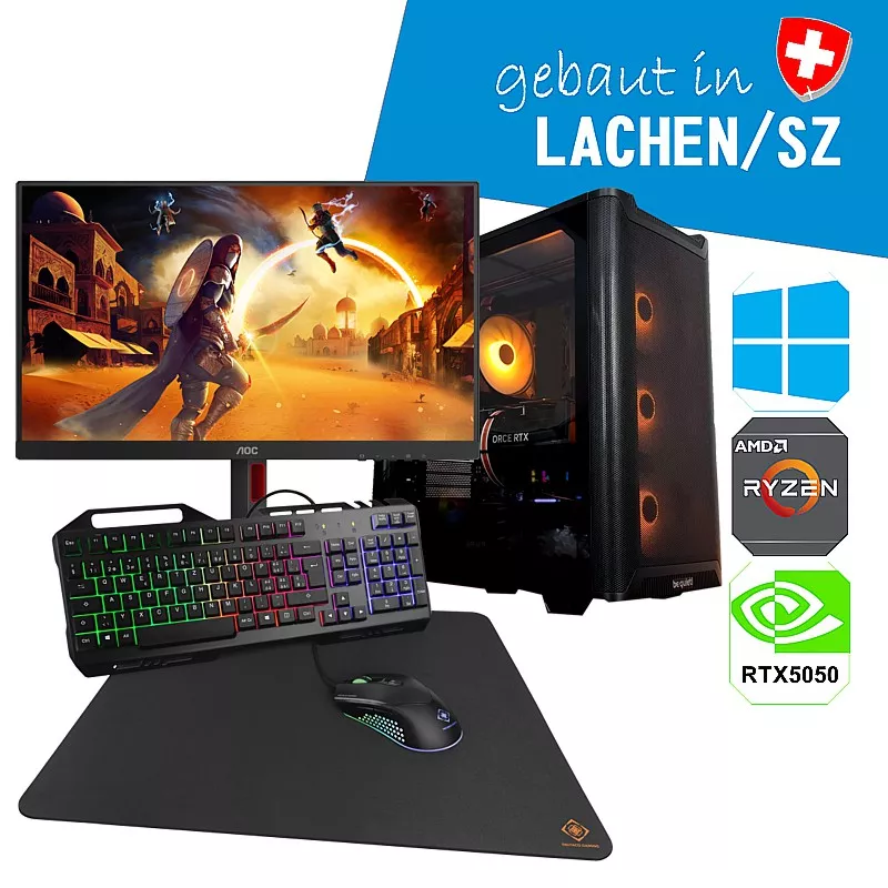 ALCOM Gaming-PC Set Colossus