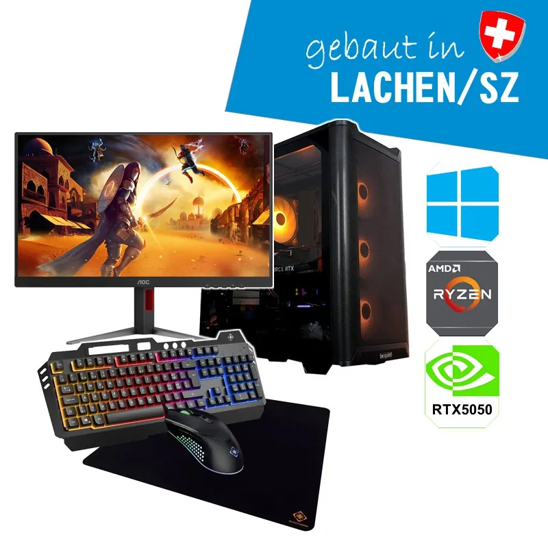 ALCOM Gaming-PC Set Colossus