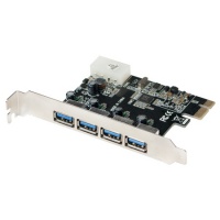 Controller 4x USB 3.0, PCIe