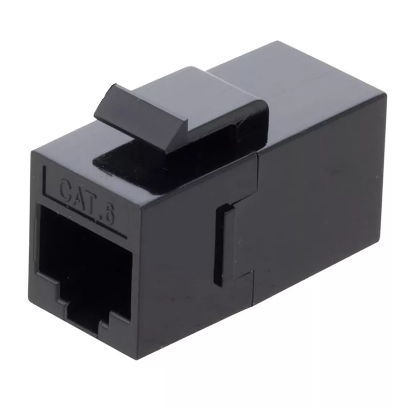 Kupplung Netzwerk RJ45, Kat.5e, geschirmt, Metall