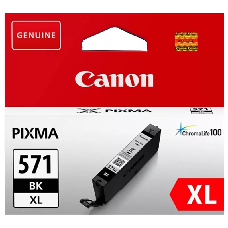 Canon-Patrone Nr. 571, CLI-571BK XL, schwarz