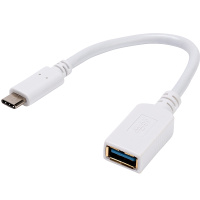 USB-Kabel 3.2 Gen 1x1, 5Gbps, A/C, w/m, Vivanco, 0.1m weiss