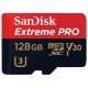 micro SDXC, SanDisk, Extreme Pro UHS-I A2, 128GB