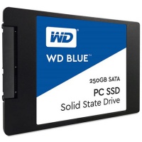 SSD 2.5 Zoll, SATA3, Western Digital Blue, 250GB