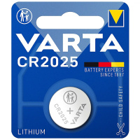 Batterie VARTA Knopfzelle, CR2025, 1 Stck        