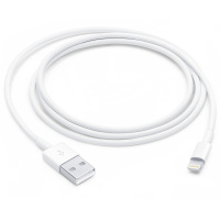 USB-Kabel 2.0, 480Mbps, A/Lightning, m/m, Apple, 1m weiss