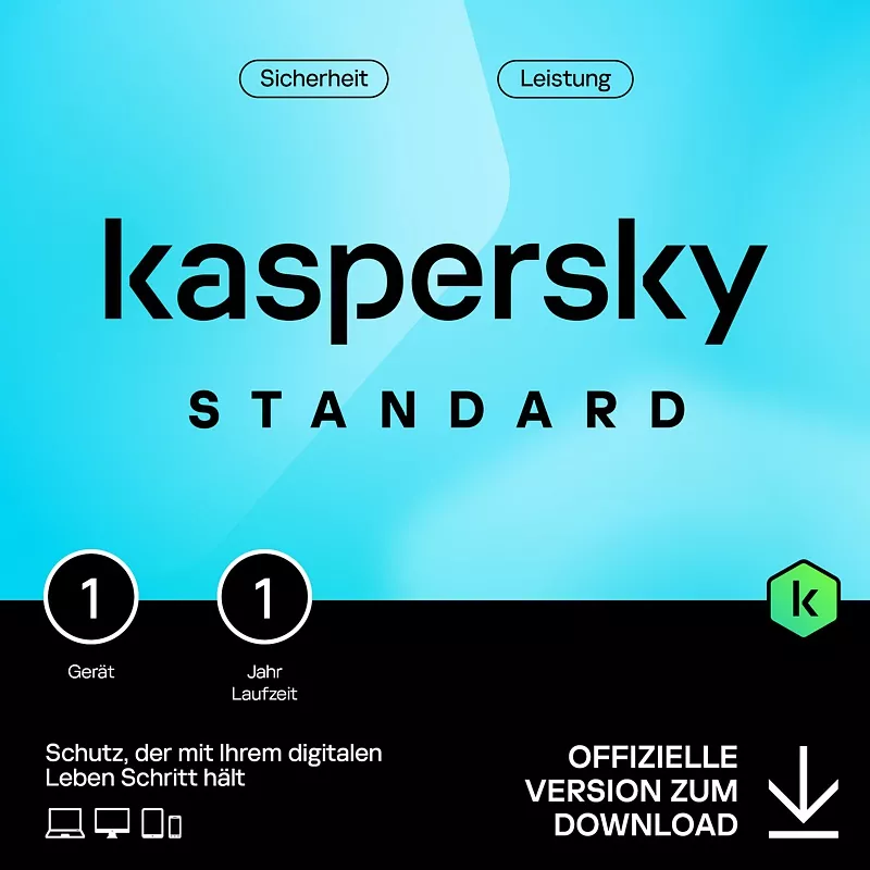 Kaspersky Standard, 1 Jahr, 1 Ger�t