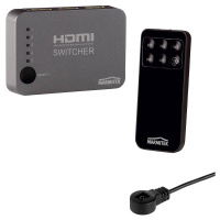 HDMI Switch, 5 Port, Marmitek Connect 350, 4K30Hz