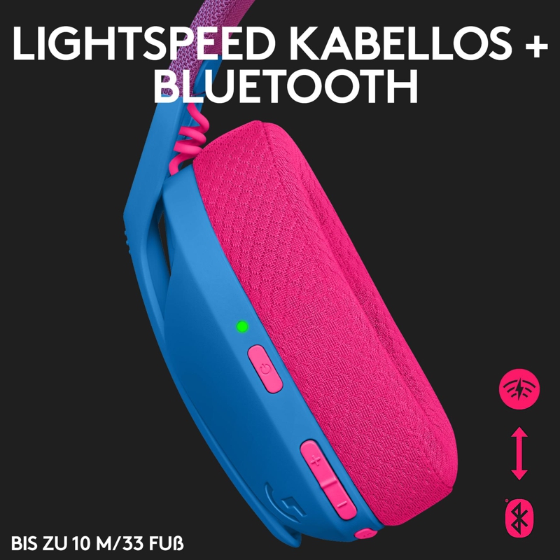 Headset Logitech G435 blau (PC Gaming-Zubehör)