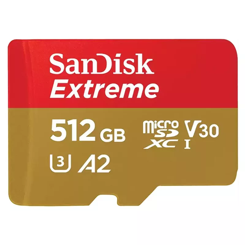micro SDXC, SanDisk Extreme UHS-I A2 V30, 512GB