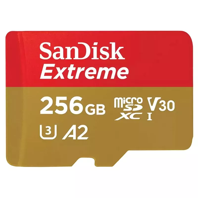 micro SDXC, SanDisk Extreme UHS-I A2 V30, 256GB