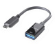 IT Adapter-Kabel USB-C/USB-A, m/m, 0.1m schwarz