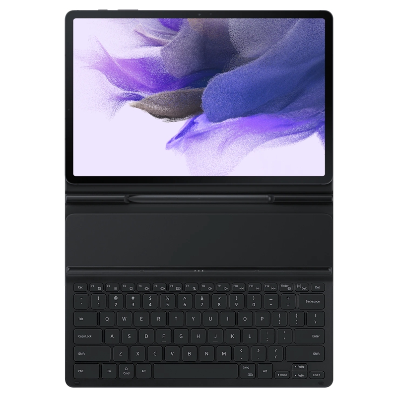 Tastatur-Cover zu Galaxy Tab S7 FE, schwarz CH