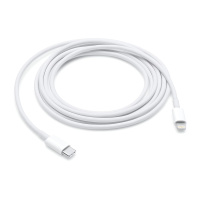 USB-Kabel 2.0 480Mbps, C/Lightning, m/m, Apple, 2m weiss