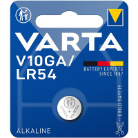 Batterie VARTA Knopfzelle, V10GA LR54, 1 Stück