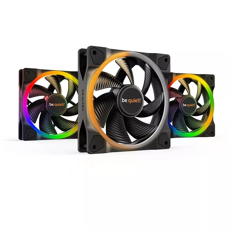 PC-L�fter, be quiet Light Wings 120mm (3. Stk.)