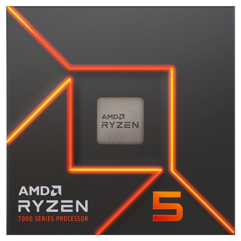CPU AMD Ryzen 5 7600 (6x 3.8-5.1Ghz)
