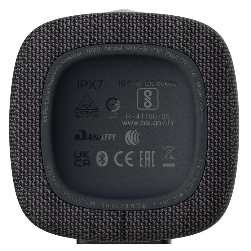 Speaker Xiaomi Mi, Bluetooth, schwarz