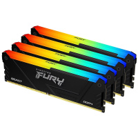 DDR4, 32GB, 3200Mhz Kingston Fury Beast RGB (4x8GB)