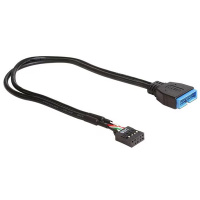 IT Kabel Pinheader USB2.0 - USB3.0, w/m, 30cm