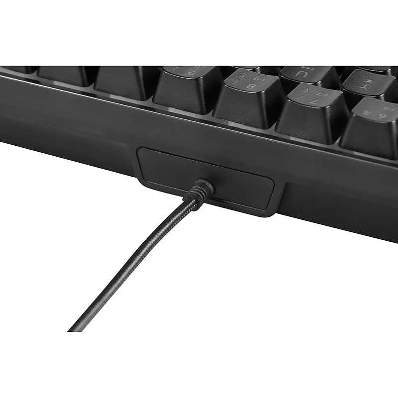 Tastatur DELTACO TKL Gaming membrane GAM-158-CH RGB, CH (PC Gaming-Zubehör)
