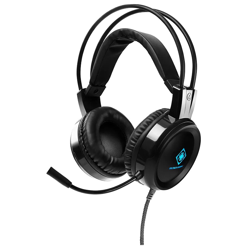 Headset DELTACO Stereo Gaming DH110 GAM-105 LED (PC Gaming-Zubehör)