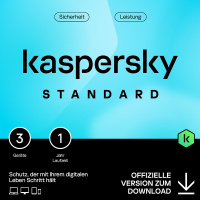 Kaspersky Standard, 1 Jahr, 3 Geräte