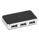 USB-Hub 2.0, 4 Port, Vivanco, USB-A mit Netzteil