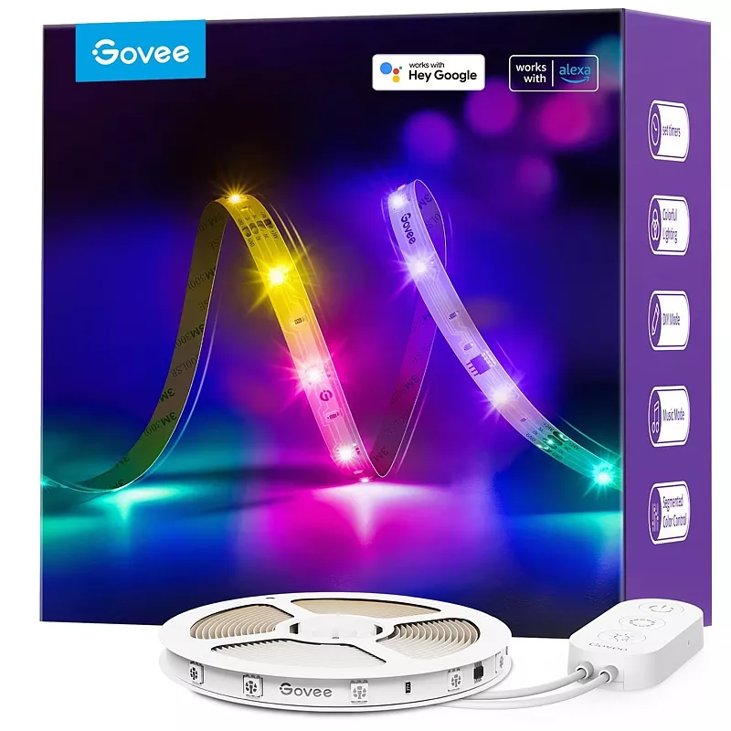 Govee LED Stripe Basic, 5m, RGBIC, WiFi + Bluetooth