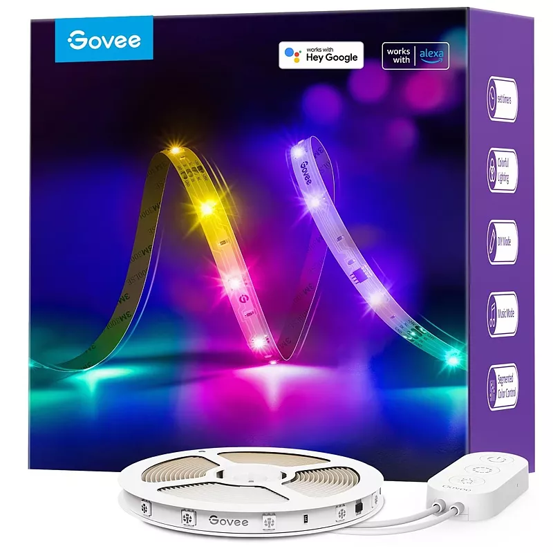 Govee LED Stripe Basic, 10m, RGBIC, WiFi + Bluetooth
