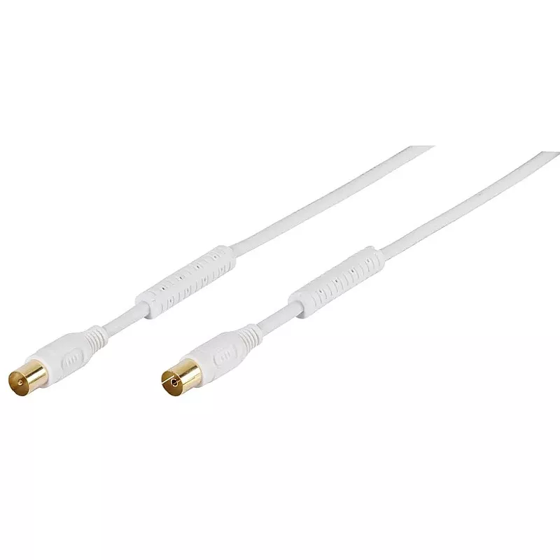 Kabel TV/Radio Koaxial, vergoldet, 1.5m
