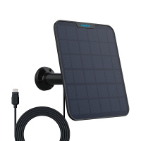 Netzwerkkamera Zubehr Reolink Solarpanel 2 mit USB-C, schwarz             