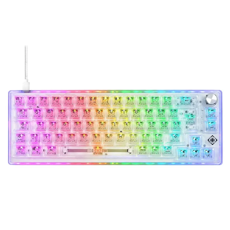 Tastatur DELTACO Gaming DK460, schwarz