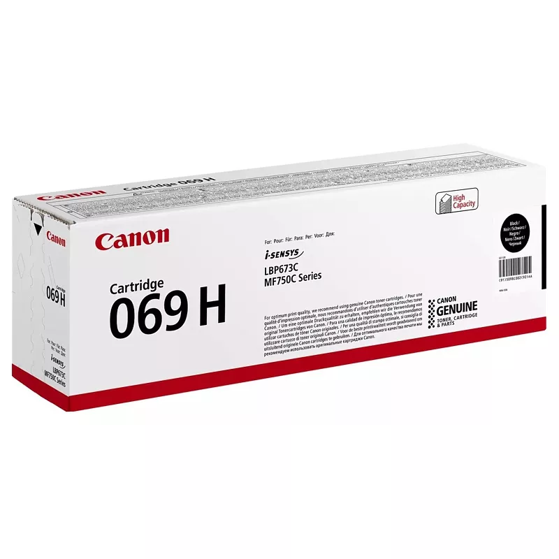 Laser-Toner Canon 069H, 7600 Seiten, schwarz