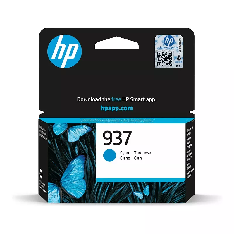 HP-Patrone Nr. 937, 4S6W2NE, cyan