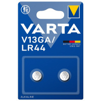 Batterie VARTA Knopfzelle, V13GA LR44, 2 Stck    