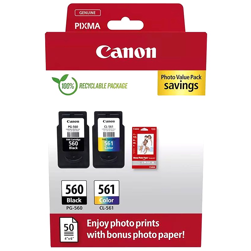 Canon-Patrone PG-560/CL-561 Multipack