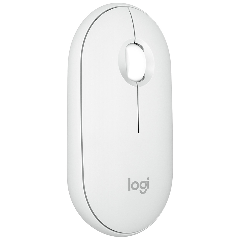 Maus Logitech M350s Pebble 2, weiss