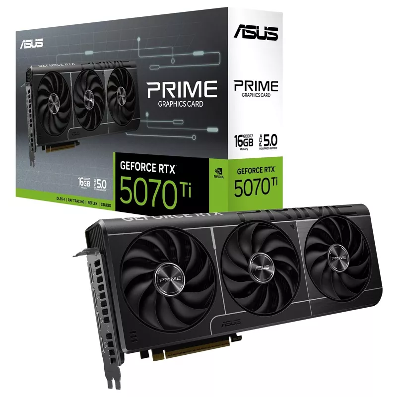 Grafikkarte RTX5070Ti ASUS, 16GB PRIME OC