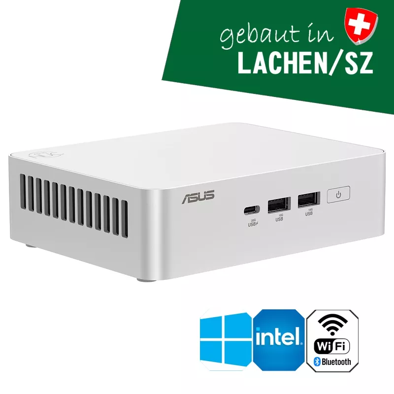ALCOM Mini-PC Intel Ultra 7 255H, 32GB RAM, 2TB SSD, weiss