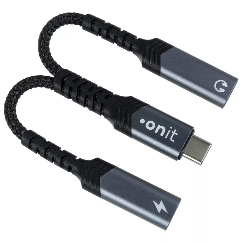 Adapter USB-C Stecker / 2xUSB-C Buchse, 0.14m, 60W