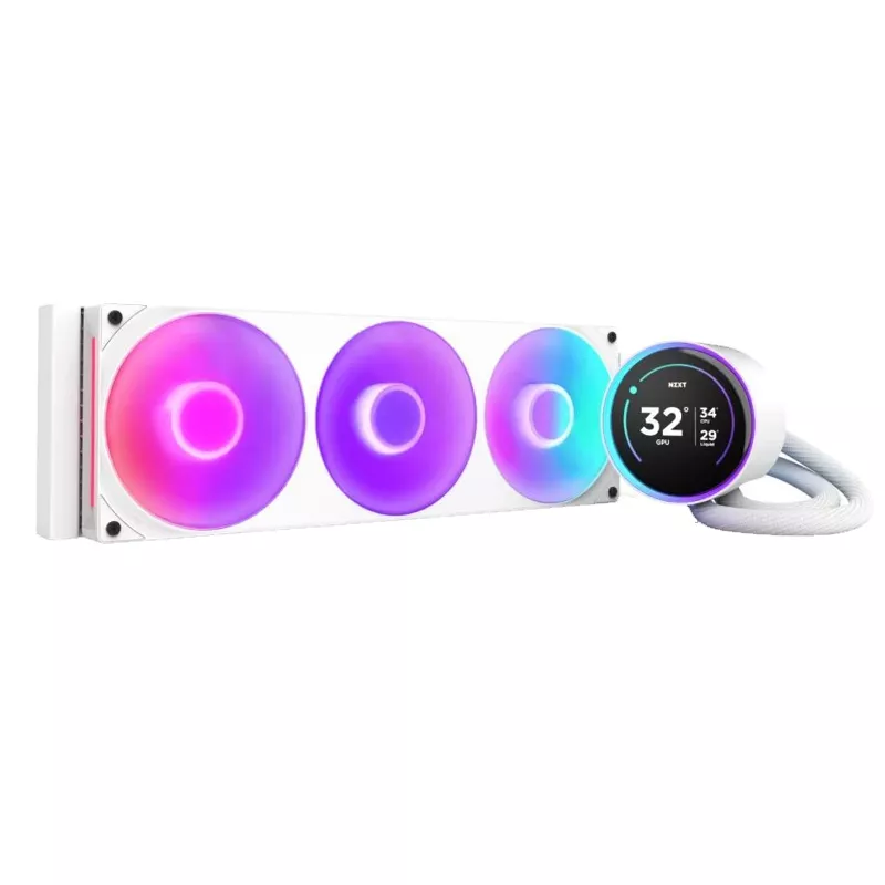 CPU Wasserk�hlung NZXT Kraken 360 RGB Elite, weiss