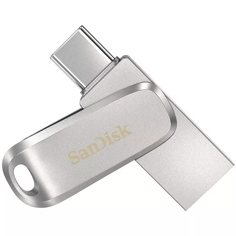 USB-Stick 3.2 TypC/A, SanDisk Dual Luxe, 128GB