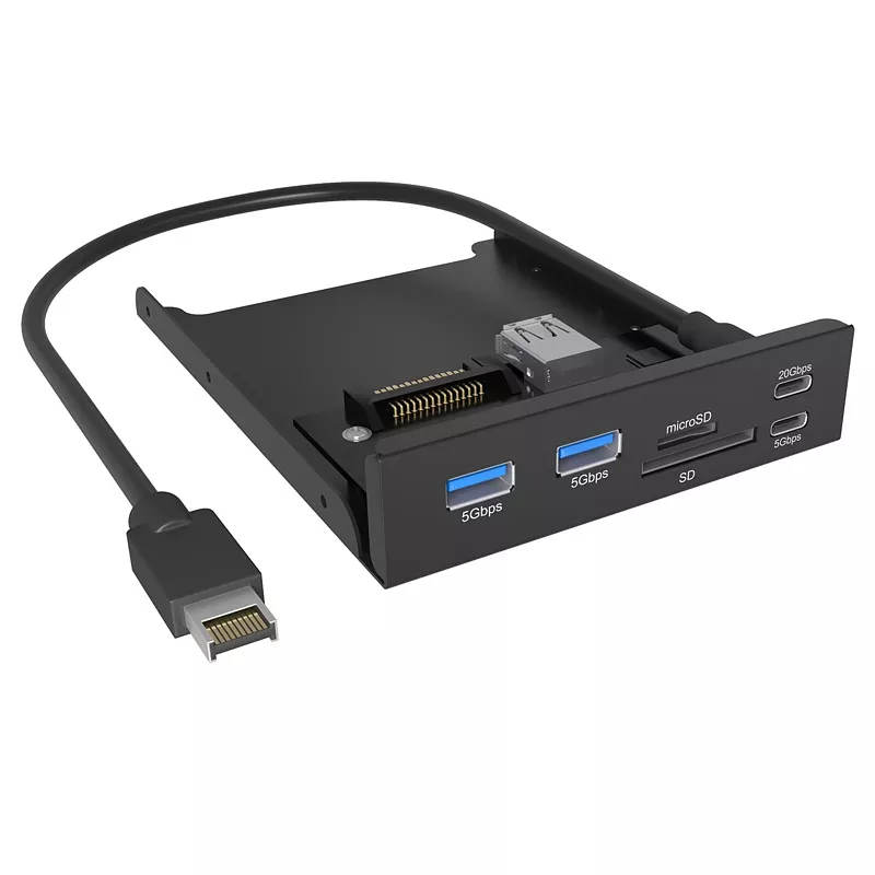 Kartenleseger�t ICY BOX IB-HUB1419-i3, 3.5 Zoll