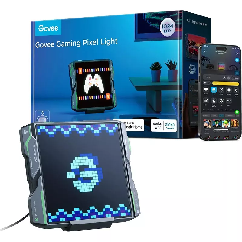 Govee Gaming Pixel-Licht, 13,5 x 13,5 cm