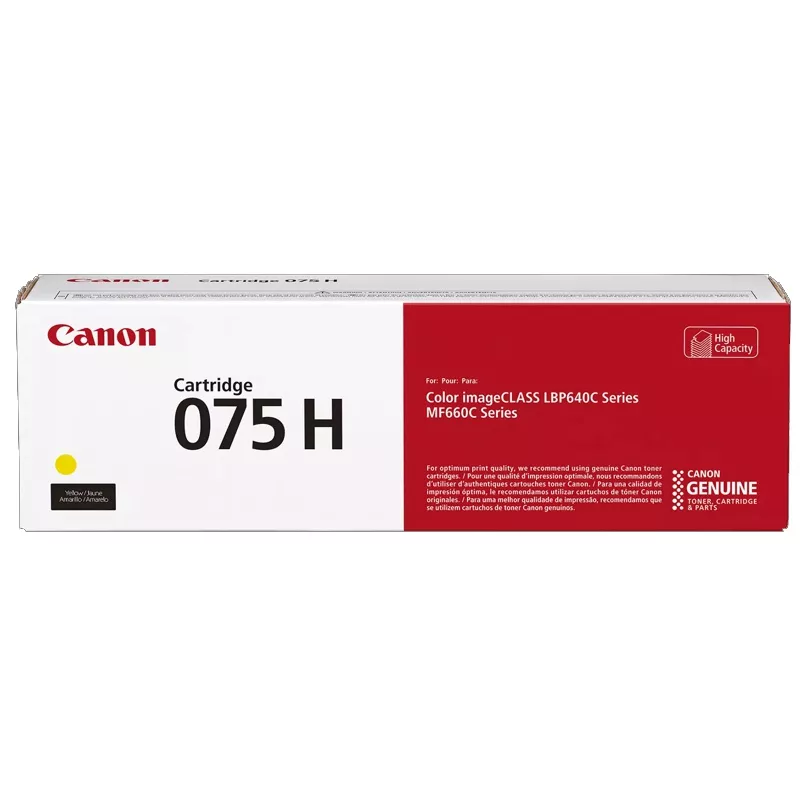 Laser-Toner Canon 075H, gelb