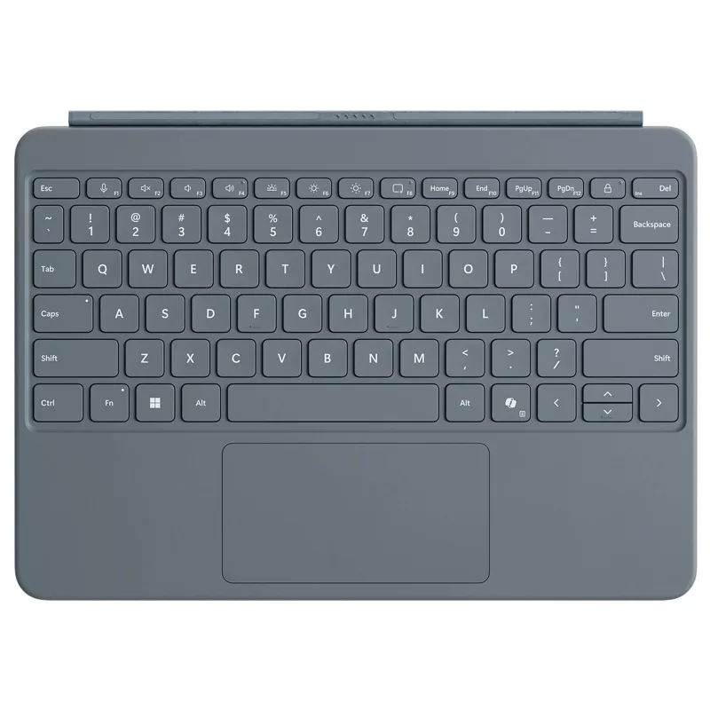 Tastatur-Cover Microsoft Surface Pro 12, grau, CH-Layout