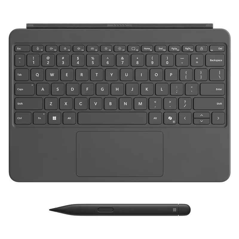 Tastatur-Cover Microsoft Surface Pro 12 + Pen, schwarz, CH-Layout