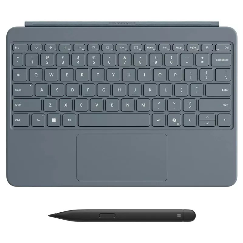 Tastatur-Cover Microsoft Surface Pro 12 + Pen, grau, CH-Layout