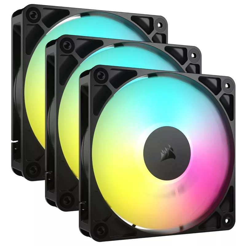 PC-L�fter, Corsair RS120 ARGB, 3er Pack, schwarz